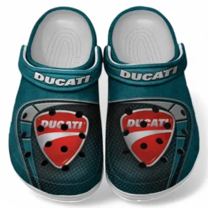 Ducati Crocs Shoes, Clogs Men Women, Gift For Ducati Fan CAR183031725115 - Cyan