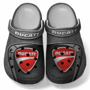 Ducati Crocs Shoes, Clogs Men Women, Gift For Ducati Fan CAR183031725115 - Gray