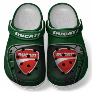 Ducati Crocs Shoes, Clogs Men Women, Gift For Ducati Fan CAR183031725115 - Green