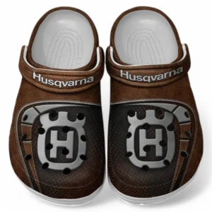 Husqvarna Crocs Shoes, Clogs Men Women, Gift For Husqvarna Fan CAR183031725118 - Brown