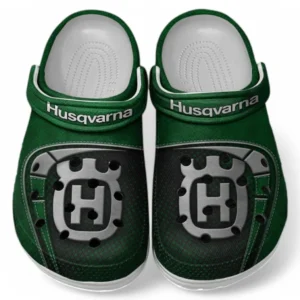 Husqvarna Crocs Shoes, Clogs Men Women, Gift For Husqvarna Fan CAR183031725118 - Green