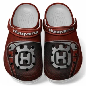 Husqvarna Crocs Shoes, Clogs Men Women, Gift For Husqvarna Fan CAR183031725118 - Red