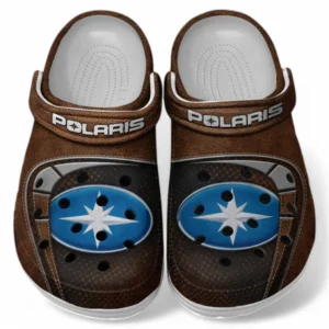 Polaris Crocs Shoes, Clogs Men Women, Gift For Polaris Fan CAR183031725120 - Brown