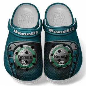Benelli Crocs Shoes, Clogs Men Women, Gift For Benelli Fan CAR183031725122 - Cyan