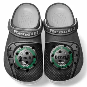 Benelli Crocs Shoes, Clogs Men Women, Gift For Benelli Fan CAR183031725122 - Gray