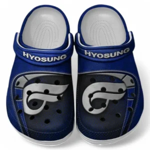 Hyosung Crocs Shoes, Clogs Men Women, Gift For Hyosung Fan CAR183031725123 - Blue