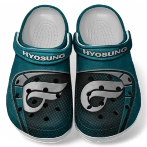 Hyosung Crocs Shoes, Clogs Men Women, Gift For Hyosung Fan CAR183031725123 - Cyan