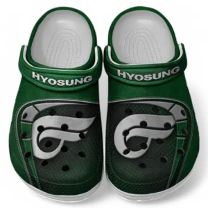 Hyosung Crocs Shoes, Clogs Men Women, Gift For Hyosung Fan CAR183031725123 - Green