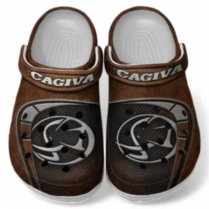 Cagiva Crocs Shoes, Clogs Men Women, Gift For Cagiva Fan CAR183031725126 - Brown