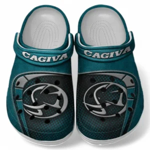 Cagiva Crocs Shoes, Clogs Men Women, Gift For Cagiva Fan CAR183031725126 - Cyan