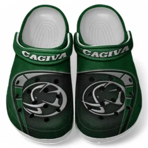 Cagiva Crocs Shoes, Clogs Men Women, Gift For Cagiva Fan CAR183031725126 - Green