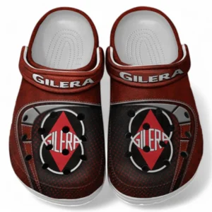 Gilera Crocs Shoes, Clogs Men Women, Gift For Gilera Fan CAR183031725133 - Red