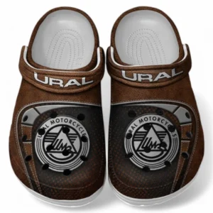 Ural Crocs Shoes, Clogs Men Women, Gift For Ural Fan CAR183031725135 - Brown