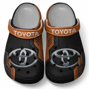 Toyota Crocs Shoes, Clogs Men Women, Gift For Toyota Fan CAR185031525226 - Orange