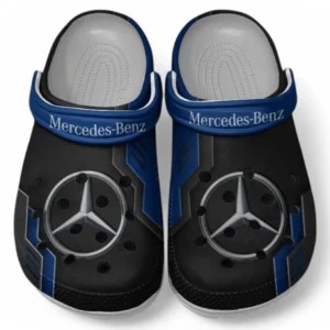 Mercedes Benz Crocs Shoes, Clogs Men Women, Gift For Mercedes Benz Fan CAR185031525227 - Blue