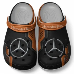 Mercedes Benz Crocs Shoes, Clogs Men Women, Gift For Mercedes Benz Fan CAR185031525227 - Orange