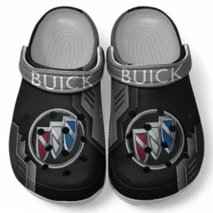 Buick Crocs Shoes, Clogs Men Women, Gift For Buick Fan CAR185031525231 - Gray