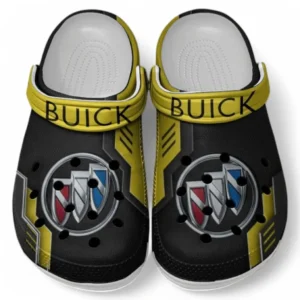 Buick Crocs Shoes, Clogs Men Women, Gift For Buick Fan CAR185031525231 - Yellow