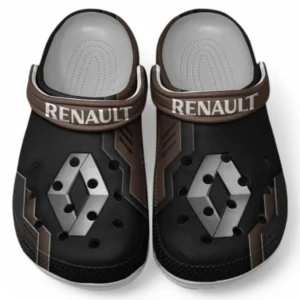 Renault Crocs Shoes, Clogs Men Women, Gift For Renault Fan CAR185031525253 - Brown