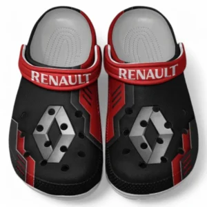 Renault Crocs Shoes, Clogs Men Women, Gift For Renault Fan CAR185031525253 - Red