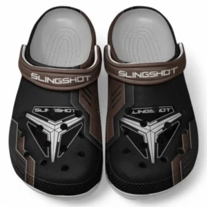 Polaris Slingshot Crocs Shoes, Clogs Men Women, Gift For Polaris Slingshot Fan CAR185031525255 - Brown