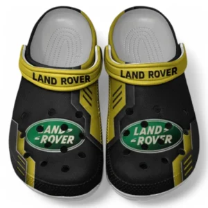Land-Rover Crocs Shoes, Clogs Men Women, Gift For Land-Rover Fan CAR185031525256 - Yellow