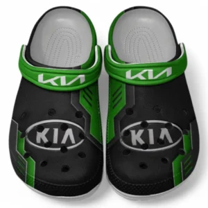 Kia Crocs Shoes, Clogs Men Women, Gift For Kia Fan CAR185031525257 - Green
