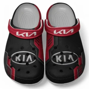 Kia Crocs Shoes, Clogs Men Women, Gift For Kia Fan CAR185031525257 - Red