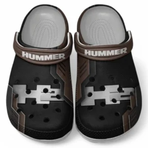 Hummer H2 Crocs Shoes, Clogs Men Women, Gift For Hummer H2 Fan CAR185031525262 - Brown