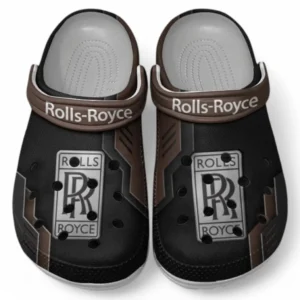 Rolls Royce Crocs Shoes, Clogs Men Women, Gift For Rolls Royce Fan CAR185031525263 - Brown