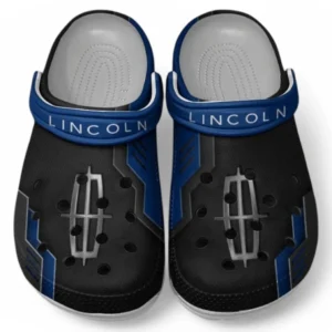Lincoln Crocs Shoes, Clogs Men Women, Gift For Lincoln Fan CAR185031525264 - Blue