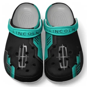 Lincoln Crocs Shoes, Clogs Men Women, Gift For Lincoln Fan CAR185031525264 - Cyan