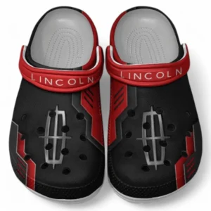 Lincoln Crocs Shoes, Clogs Men Women, Gift For Lincoln Fan CAR185031525264 - Red