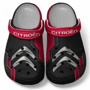 Citroen Crocs Shoes, Clogs Men Women, Gift For Citroen Fan CAR185031525266 - Red