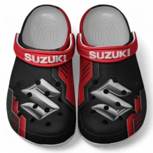 Suzuki Crocs Shoes, Clogs Men Women, Gift For Suzuki Fan CAR185031525267 - Red