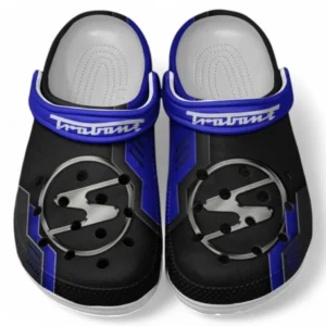 Trabant Crocs Shoes, Clogs Men Women, Gift For Trabant Fan CAR185031525268 - Blue