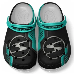 Trabant Crocs Shoes, Clogs Men Women, Gift For Trabant Fan CAR185031525268 - Cyan