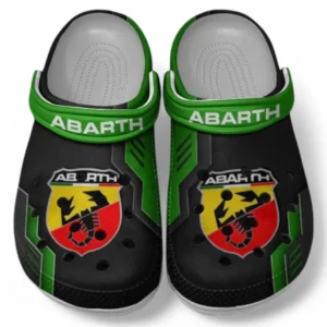 Abarth Crocs Shoes, Clogs Men Women, Gift For Abarth Fan CAR185031525269 - Green