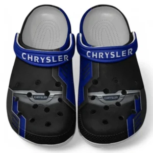 Chrysler Crocs Shoes, Clogs Men Women, Gift For Chrysler Fan CAR185031525271 - Blue