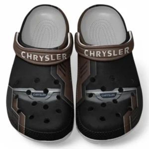 Chrysler Crocs Shoes, Clogs Men Women, Gift For Chrysler Fan CAR185031525271 - Brown