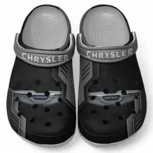 Chrysler Crocs Shoes, Clogs Men Women, Gift For Chrysler Fan CAR185031525271 - Gray