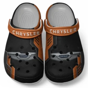 Chrysler Crocs Shoes, Clogs Men Women, Gift For Chrysler Fan CAR185031525271 - Orange