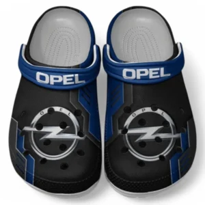 Opel Crocs Shoes, Clogs Men Women, Gift For Opel Fan CAR185031525272 - Blue