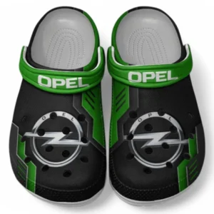 Opel Crocs Shoes, Clogs Men Women, Gift For Opel Fan CAR185031525272 - Green
