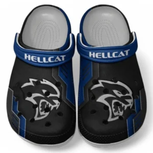 Hellcat Crocs Shoes, Clogs Men Women, Gift For Hellcat Fan CAR185031525273 - Blue