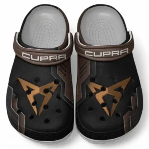 Cupra Crocs Shoes, Clogs Men Women, Gift For Cupra Fan CAR185031525274 - Brown