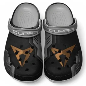 Cupra Crocs Shoes, Clogs Men Women, Gift For Cupra Fan CAR185031525274 - Gray