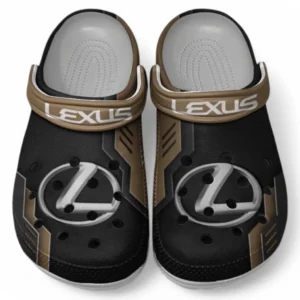 Lexus Crocs Shoes, Clogs Men Women, Gift For Lexus Fan CAR185031525275 - Brown