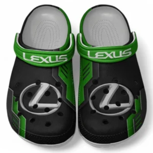 Lexus Crocs Shoes, Clogs Men Women, Gift For Lexus Fan CAR185031525275 - Green