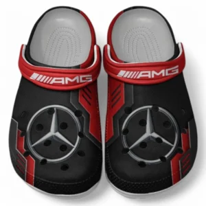AMG Crocs Shoes, Clogs Men Women, Gift For AMG Fan CAR185031525276 - Red